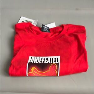Undefeated (UNDFTD) - Red Shirt - Size Medium